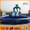 Giant advertising newest style fixed promotion inflatable eagle slide