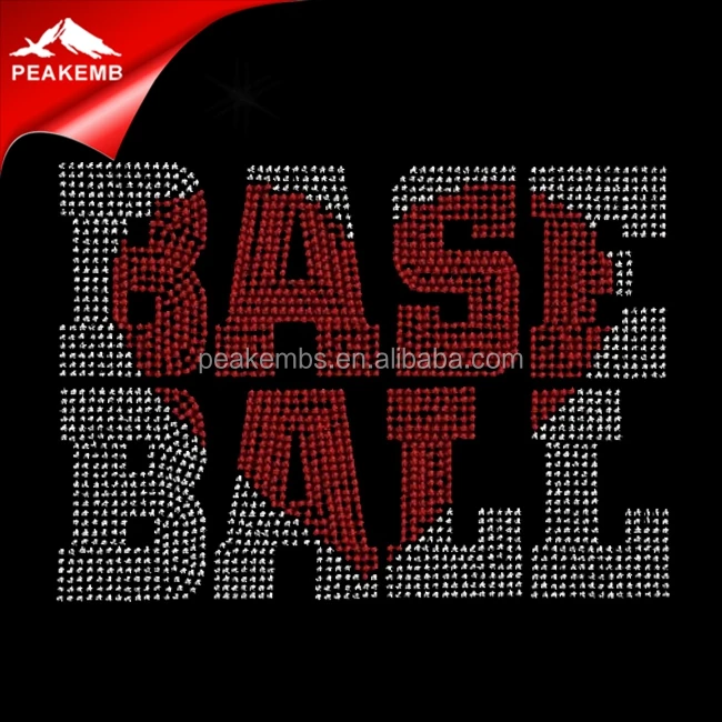 

Crystal Baseball Mom Rhinestone Iron On Transfers,Free Design