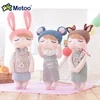 Accompany Sleep Dolls Angela Rabbit Plush Stuffed Animal Kids Toys for Girls Children Birthday Christmas Gift Metoo Doll