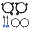 7 Inch Headlight Conversion Brackets Bucket 7" Adapter for Jeep JL Wrangler
