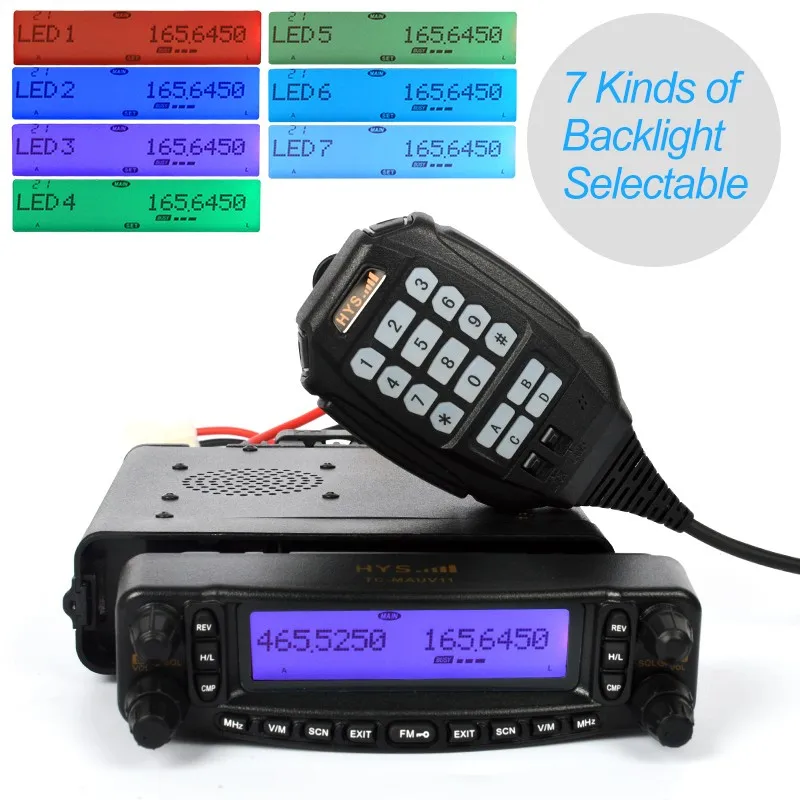 

2017 New Base Station Dual Band Mobile Car Radio with Cross-band Repeater Capacity