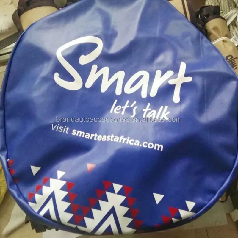 PU Leather Wheel Tire Covers Spare Tire Cover,white(27 inches-30 inches)9