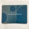 Custom made full color printing plastic PP placemat, table eat mat