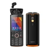 5500mAh battery SERVO R25 2.8 inch Large stereo speaker Bluetooth 5.0 Wireless earphone GSM Russian Keyboard Mobile Phone