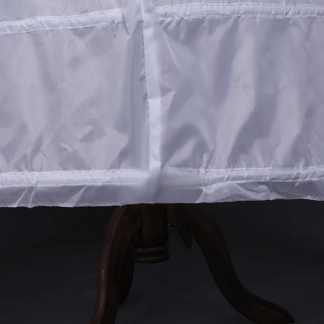 
ZH4067G High Quality 4 Hoops Bridal Wedding Petticoat Marriage Gauze Skirt Crinoline Underskirt Wedding Accessories 
