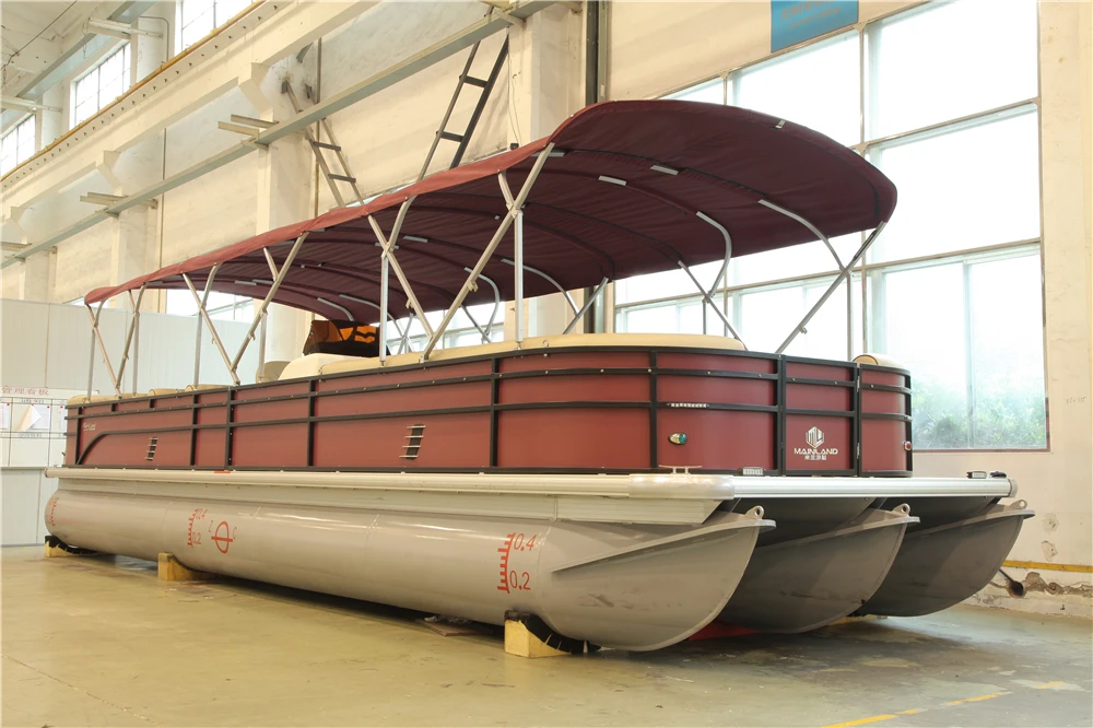America Design 10.3 M 33ft Huge Aluminum 12 Person Pontoon Boat - Buy