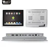 Mid size 12 inch digital signage pad Android 6.0 tablet with POE funtion