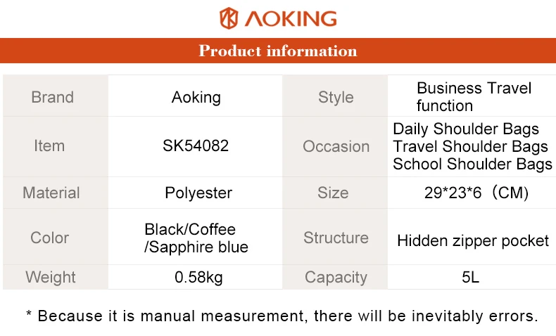 Aoking sling bag backpack, rope sling bag, leather sling bag for men