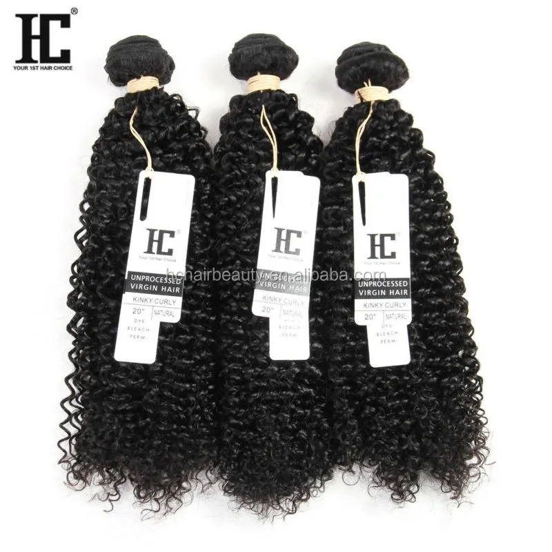 Mongolian Kinky Curly Hair Bundle 100% Human Hair 30 Inch Bundles Non Remy Hair Weave Extension Natural Color Can Buy 3/4 Bundle