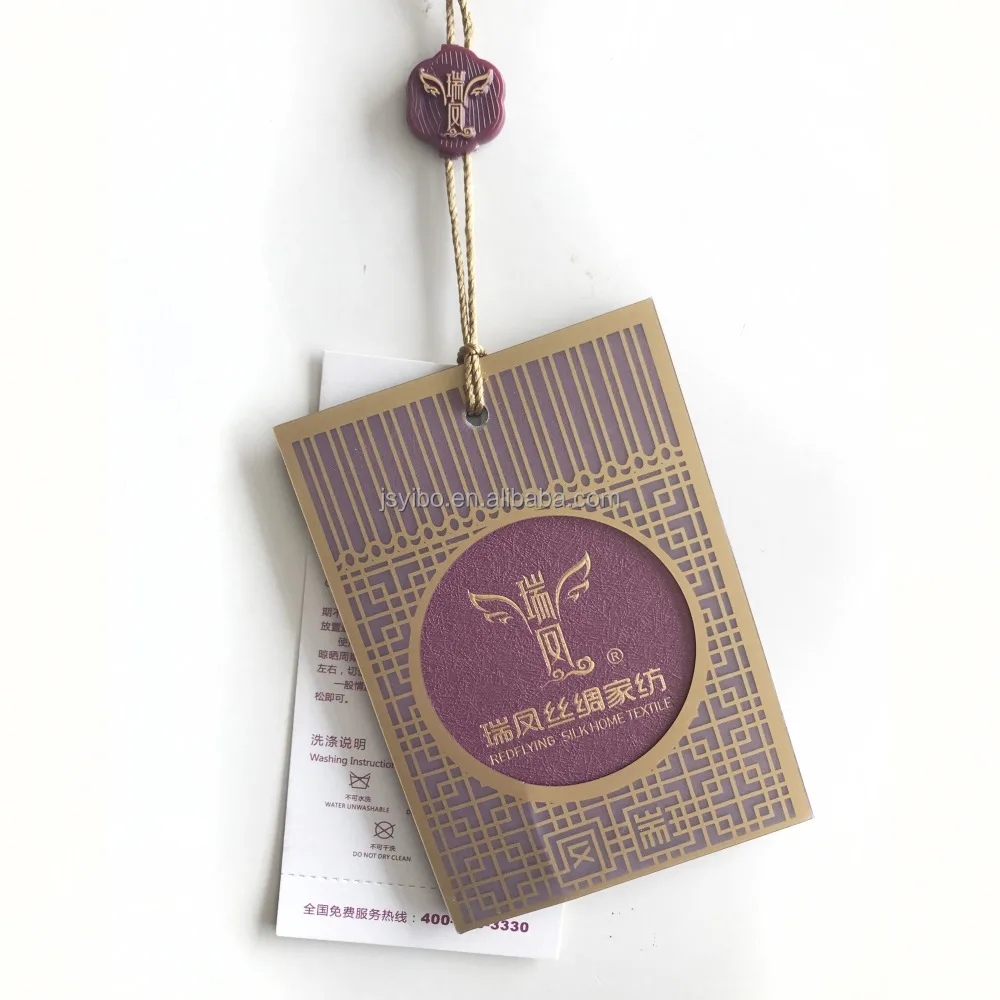 
wholesale high quality custom paper hangtag 