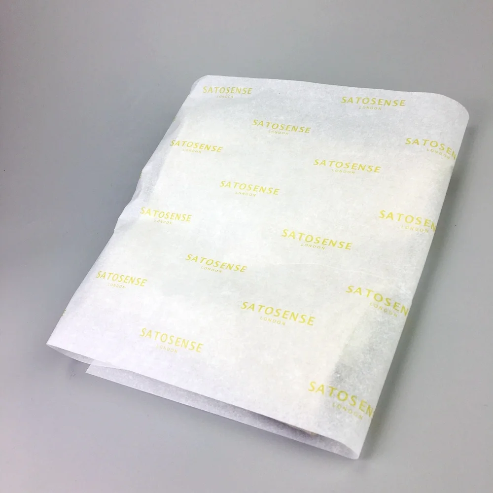 
Custom logo white 18gsm shoes wrapping silk tissue paper 