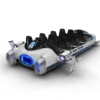 Vr Simulator Item and Fiberglass,matel,electronic Material: 9D VR 12 seats space warship on sale