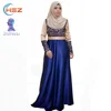 Zakiyyah MD A002 Wholesale New model satin silk abaya in dubai muslim long dress in malaysia 2017