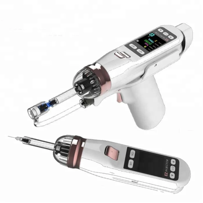 

professional EZ negative pressure injector mesogun /facial mesotherapy gun machine for home use, White