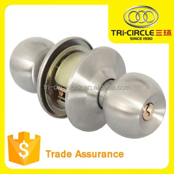 round door handles with locks