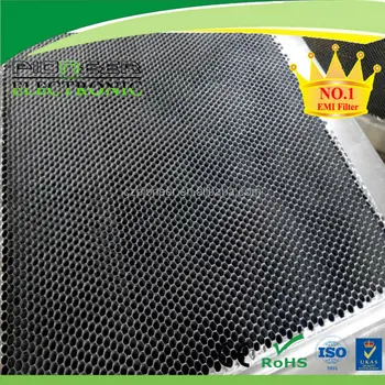 300x600mm Steel Emi Honeycomb Filter For Shielding Room With Emc Box 