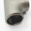 Best price ASTM B363 Titanium gr2 pipe fittings tee for chemical industry
