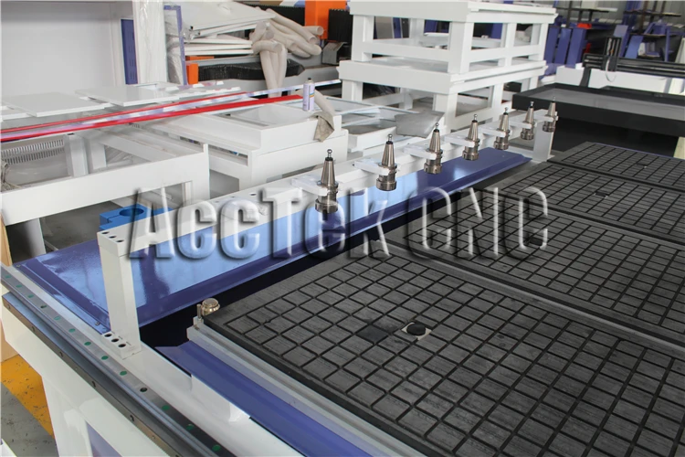 ATC CNC Router 2030 9kw Air Cooling Spindle Linear Auto Changer Engraving Pattern on MDF Woodworking Machine