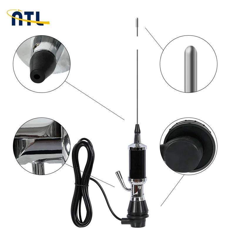 
Citizen Band 26-28.5MHz Best Performance Mobile Car And Truck CB Mobile Antenna 