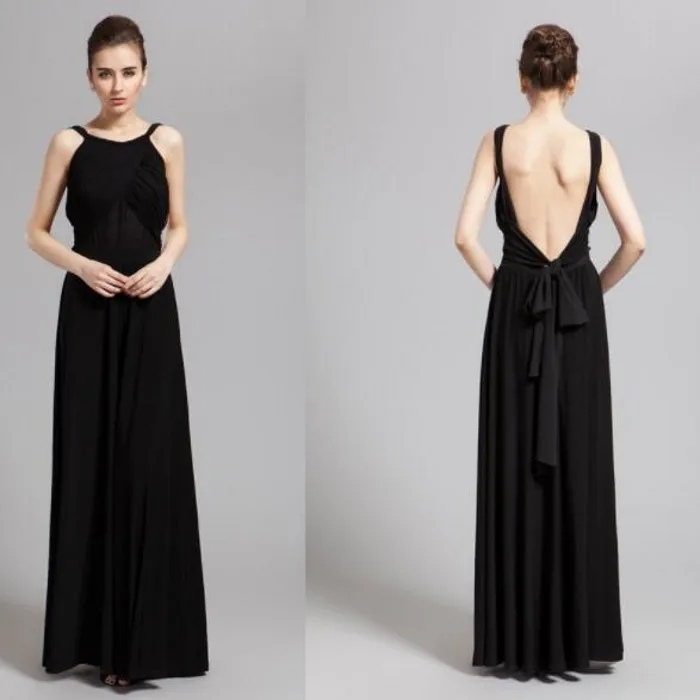 

Black Halter For Party Evening Dresses Sexy Black For Party Evening Dresses