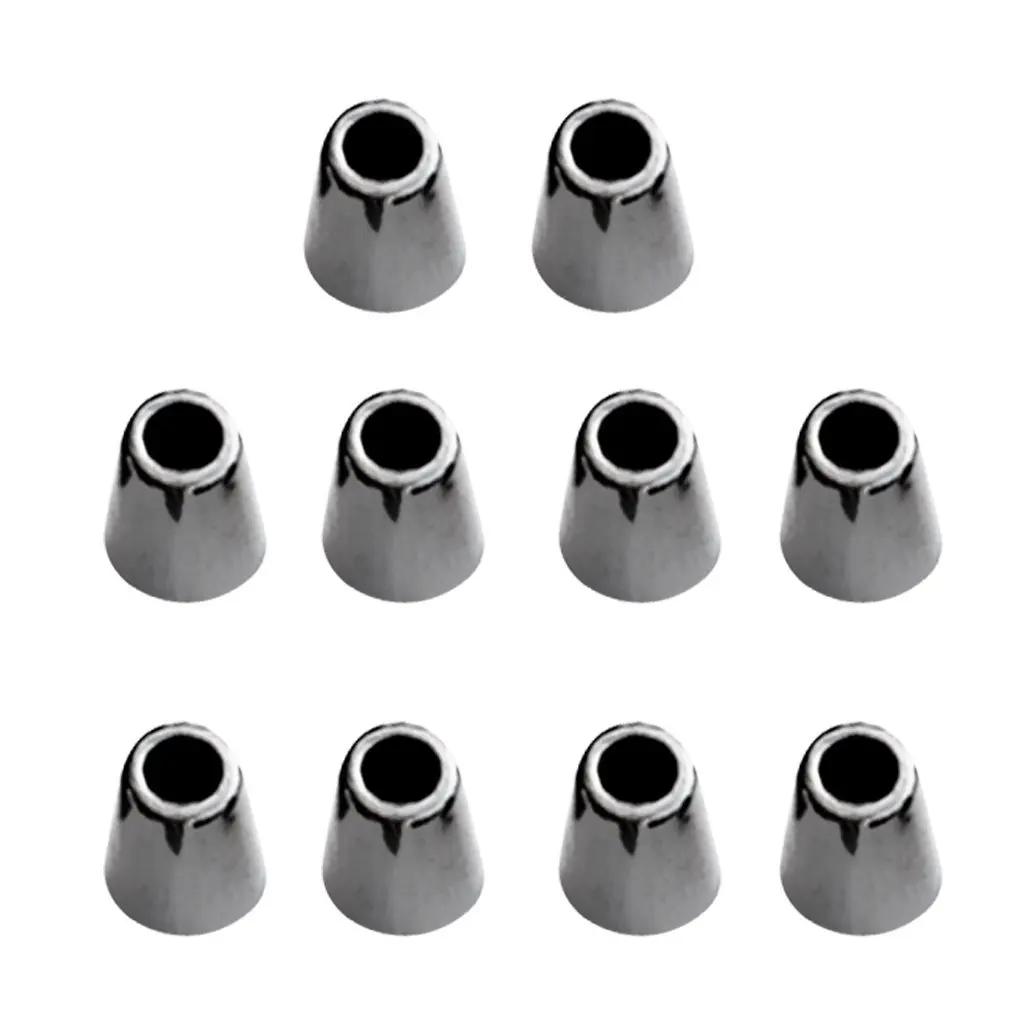 Pack 10 Elastic Shock Cord Ball Stopper Lock End Toggle Buckle Fastener Stop