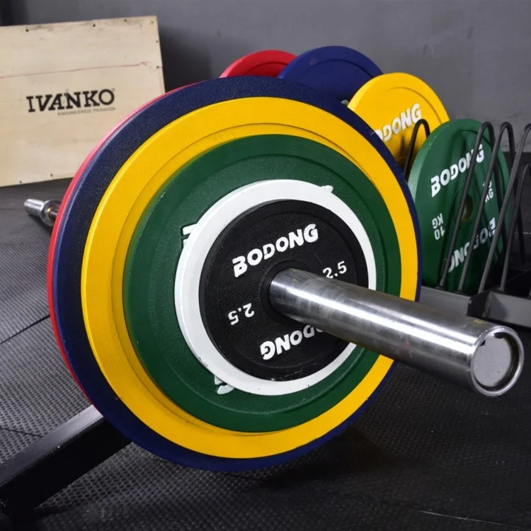 China Commercial Competition Cast Iron Barbell Weight Lifting Barbell