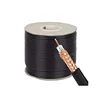 Jiemei CCTV Camera Cable RG59 CCTV Coaxial Wire Copper 0.81mm Conductor 305M Per Roll