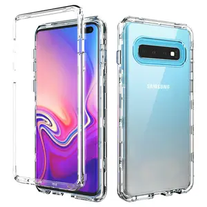 Clear Hybrid Sturdy Armour Phone Cover Samsung Galaxy S10 Series