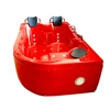 Hot sale acrylic bath tub surrounds red baths contemporary bathtub