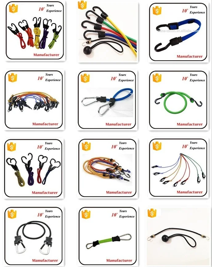 rubber grip Bungee Cord