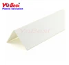White Plastic edge protection PVC corner angle bead