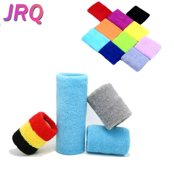 Colorful Wristband Wipe Sweat Towel Wrist Brace Cotton Sport Support ...
