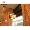 hot sale aluminum material curtain shimmer curtain colourful sequin fabric for curtain