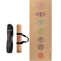 

Wholesale cork yoga mat private label printed yoga matt 5mm eco friendly