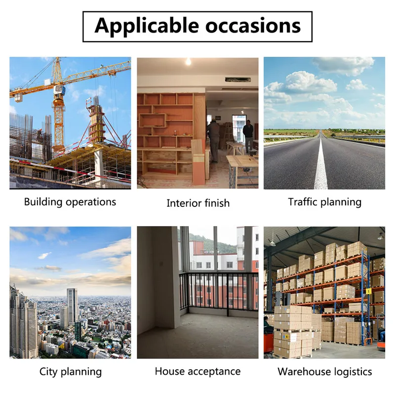 Handheld Digital Laser Distance Meter Laser Rangefinder Ruler Distance Measuring Device 40m 60m 80m 100m