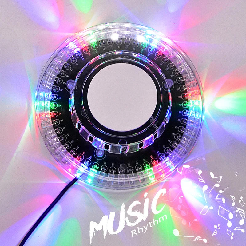 Free sample for newest mini led disco ball light RGB party lamp colorful magic stage light for parties,KTV,Club