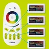2.4g rf wifi rgbw warm white dimmer led strip controller and 4-zone touch remote DC12V/24V intelligent RGB led strip controller