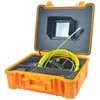 Pipe Inspection Camera Sewer Camera with LED Adjustable Video Record Picture Snap Meter Foot Counter Text Input