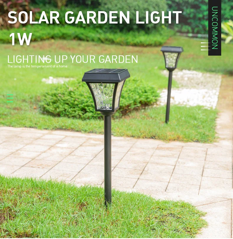 Wholesale Aluminum Outdoor Stake Solar Led Lawn Light
