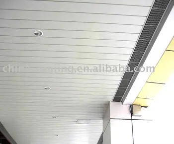 Aluminum Strip Ceiling Tile Iso9001 Buy Strip Ceiling Panel