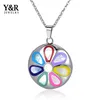 Fancy Shell Flower Pendant Designs For Girls