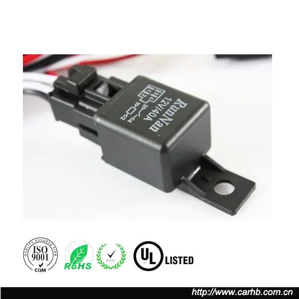 12 Volt Relay With Wiring Harness And Socket