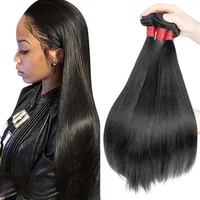 

Free sample fast shipping silky straight virgin raw mink brazilian cuticle aligned hair