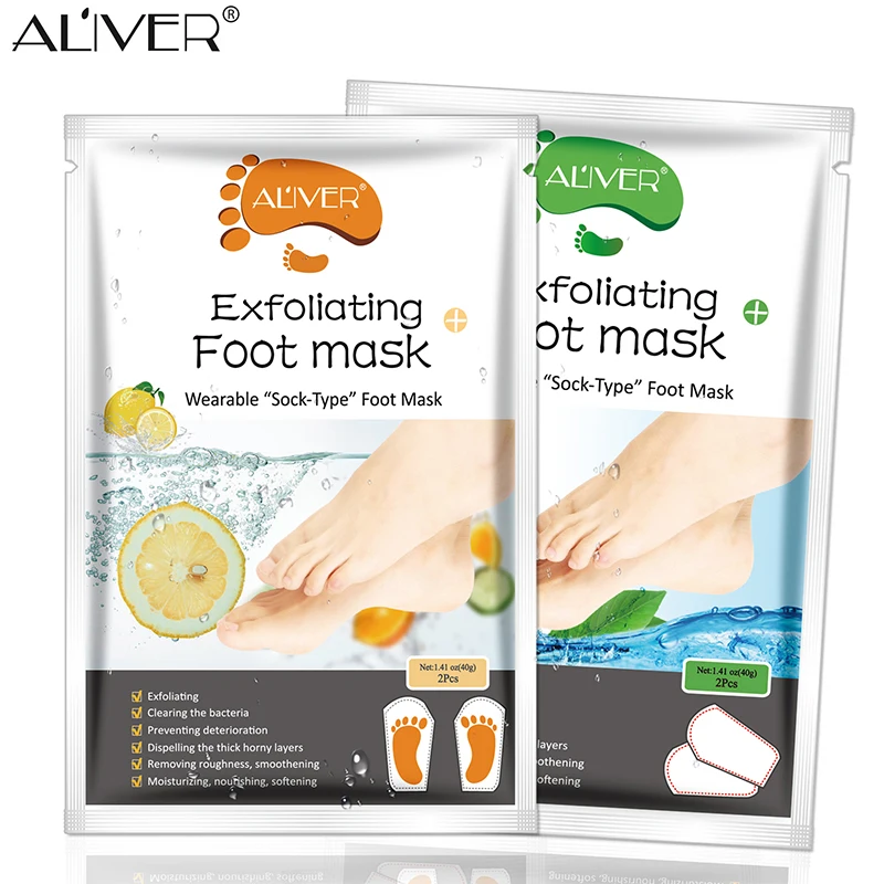 

Foot Peel Mask Remove Dead Skin Smooth Exfoliating Whitening Moisturizing foot care