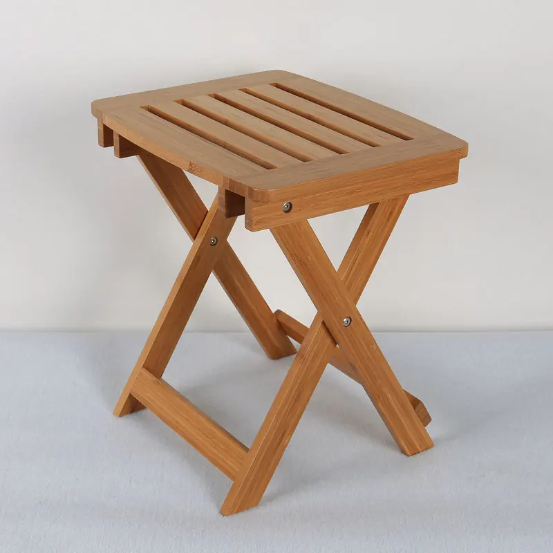 Bambkin Bamboo Multifunctional Bathroom Folding Stool With Foldable   HTB1D1HLaiHrK1Rjy0Flq6AsaFXaC 