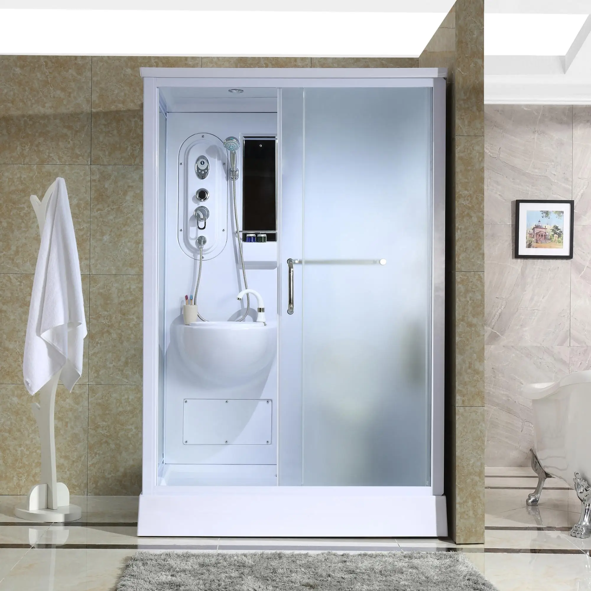 All In One Shower Cabin With Wc Toilet Buy Shower Cabin,Cabins Shower