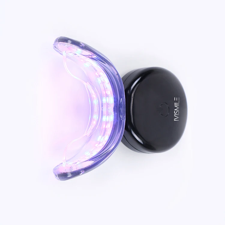 

IVISMILE 2021 Best Sale Wireless Rechargeable Econormical LED Teeth Whitening Light Home Use