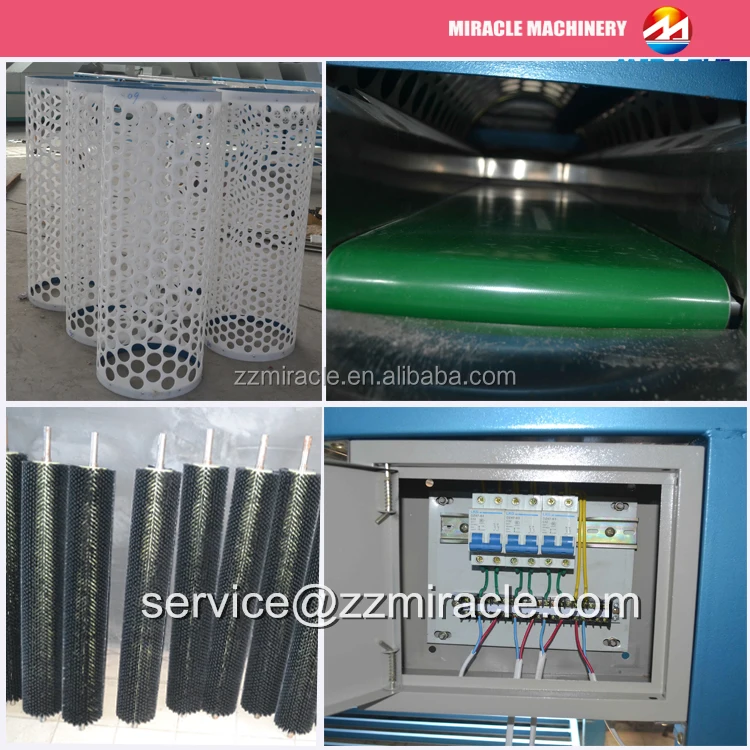details show of sorting machine
