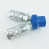 Israel type steel air release quick coupler Y branch pneumatic quick coupling