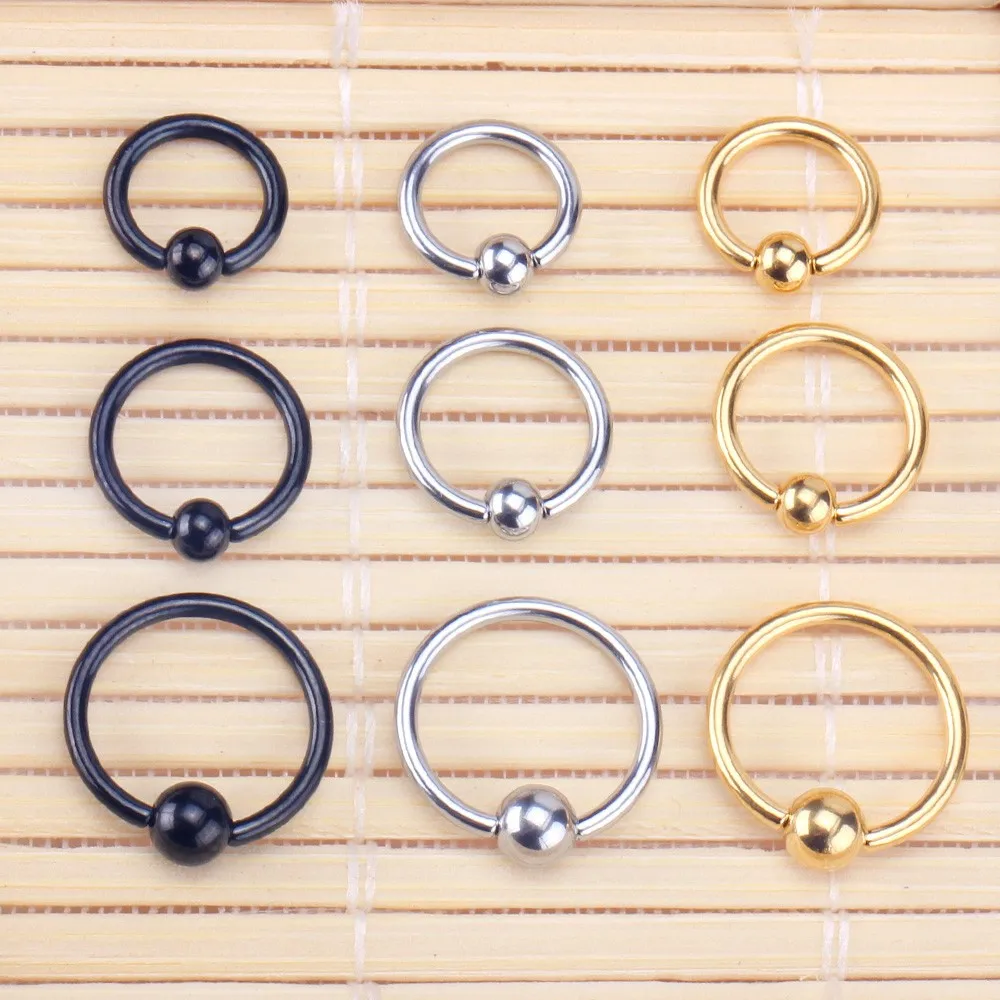 magnetic nose ring hoop